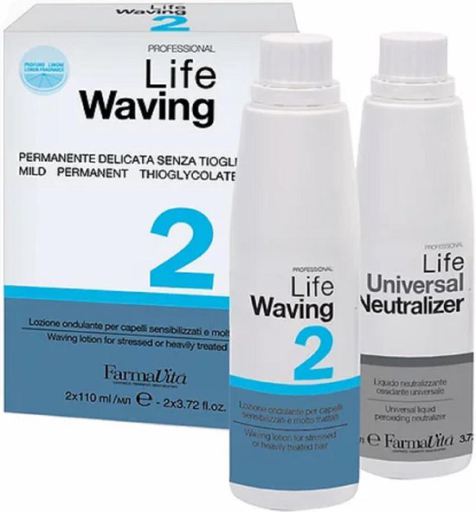 Life Waving 2 Loción Permanente Ondulante 2 x 110 ml