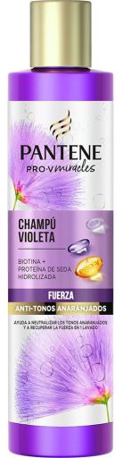 Pro-V Miracle Champú Violeta Fuerza & Anti-Tonos Anaranjados 225 ml