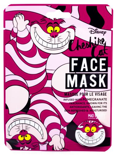 Disney Animal Mascarilla Facial Cheshire cat