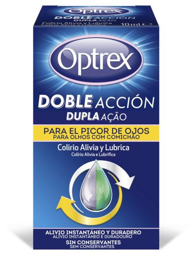 Gotas Doble acción para Picor de ojos Secos Multidosis 10 ml