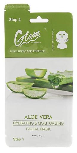 Mascarilla Facial de Aloe Vera 35 + 5 gr