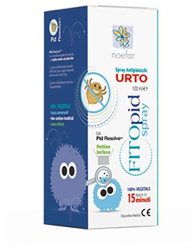 Fitopid Spray Antipiojos 100 ml + 1 peine de acero