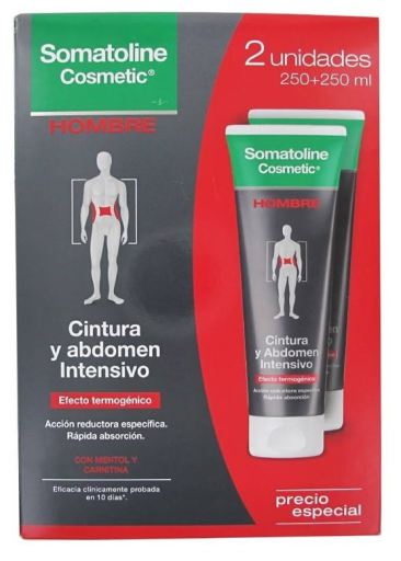 Crema Cintura y Abdomen Intensivo 2 x 250 ml