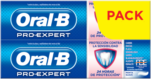 Pack Pastas Dentífricas Pro-Expert sensibilidad blanqueamiento 75 ml