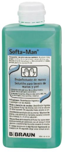 Desinfectante de Manos Softa Man 500 ml