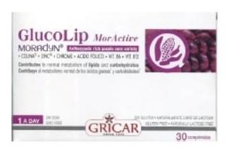 Gri-Glucolip Mor Active 30 Unidades