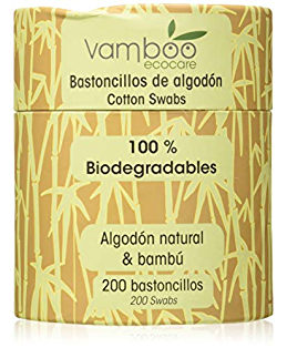 Vamboo Bastoncillos de Bambú 200 Unidades