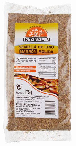 Semilla Lino Marrón Molida 175 gr