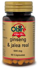 Ginseng & Jalea Real 600 mg 60 Cápsulas