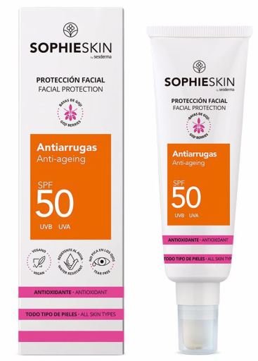 Crema Solar Facial Antiarrugas Spf50 50 ml