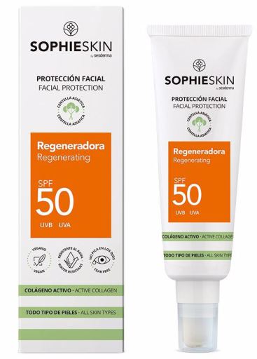 Crema Solar Facial Regeneradora Spf50 50 ml