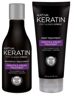 Set Tratamiento Keratin Post Alisado Xpress 2 Unidades