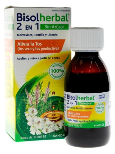 Bisolherbal 2 en 1 Sin Azúcar 120 ml