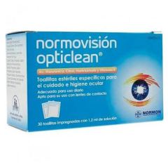 Normovisión Opticlean 30 Toallitas