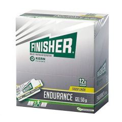 Finisher Gel Energético Endurance Limón 12x50 gr