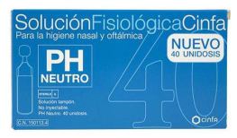 Solución Fisiológica Monodosis Nasal 40 Unidosis