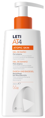 AT4 Gel de Baño Piel Atópica 250 ml