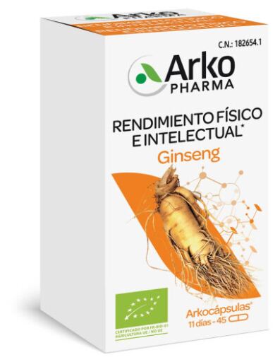 Arkocápsulas Ginseng 45 Cápsulas