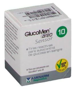 Menarini Glucomen Areo Sensor Glucosa 10 tiras