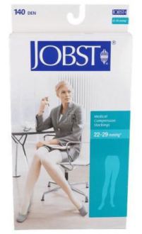 Jobst Panty Media Corta Compresión Normal Negro Talla 5