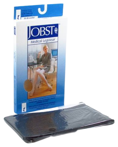 Jobst Panty Media Corta Compresión Normal Negro Talla 3