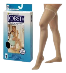 Jobst Medias Largas Blonda Compresión Ligera Natural Talla 5