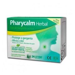 Pharycalm Herbal Dolor de Garganta 24 Comprimidos