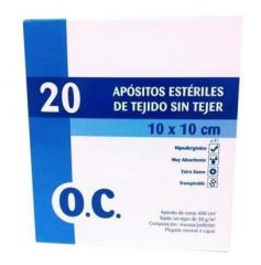 Apósitos sin Tejidos 20 cmx20 cm 20 uds