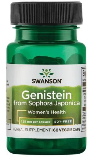 Genisteína de Sophora Japonica 125 mg 60 cápsulas