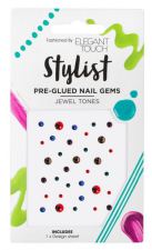 Stylist Pegatinas Pre-Glued Nail Gems