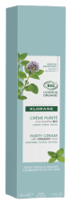 Menta Acuática Bio y Arcilla Crema Purificante 40 gr