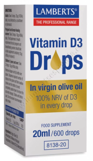 Vitamina D3 Gotas 20 ml