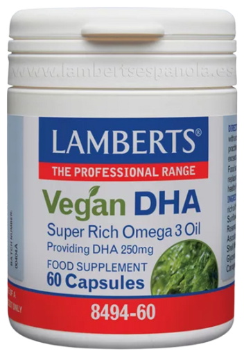 Vegan Dha 250 mg 60 Cápsulas