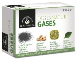 Digesnatur Gases 650 mg x 48 Cápsulas