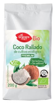 Coco Rallado Fino Bio 200 gr