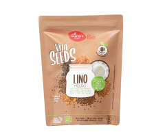 Lino Molido con Trigo Sarraceno Cacao & Almendras Bio 200 gr