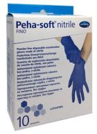 Guantes Soft Nitrilo Fino P 10 uds