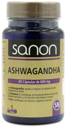 Ashwagandha 600 mg 60 cápsulas