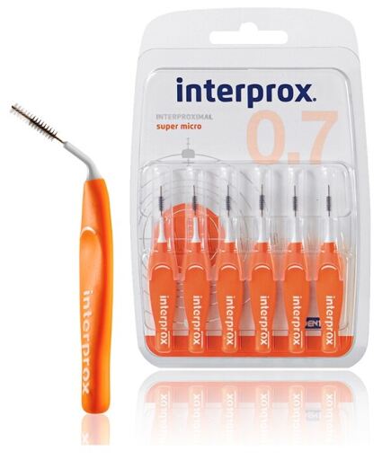 Cepillo interdental Super Micro 0.7 mm x 6 unidades