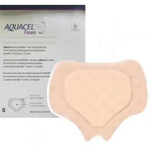 Apósito Aquacel AG Foam Sacro 15 X 18 3 Unidades