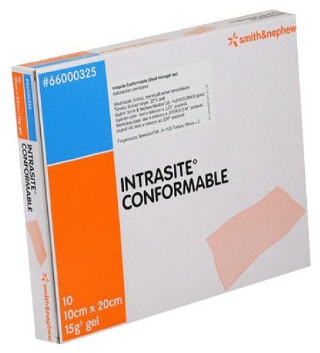 Apósito Intrasite Conformable 10 X 20 CM 5 Unidades