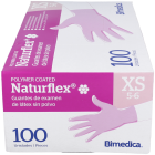 Naturflex Guante de Látex Sin Polvo 100 uds