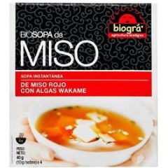 Sopa de Miso con Algas 4 x 40 gr