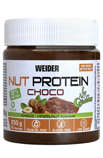 Nut Protein Crema de Cacao y Avellanas Crunchy 250 gr