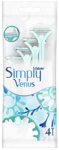 Maquinillas Desechables Simply Venus2 4 uds