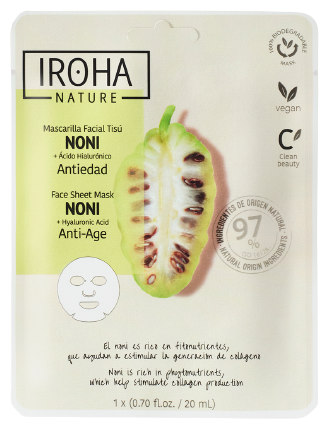 Mascarilla Antiedad Noni + Ácido Hialurónico 20 ml