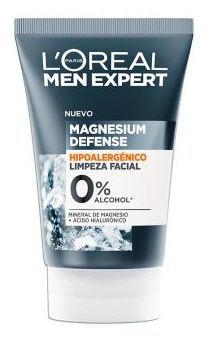 Men Expert Magnesium Defense Limpiador Facial Piel Sensible 100 ml