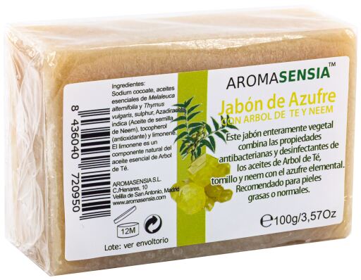 Jabón de Azufre 100 gr