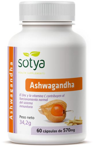 Ashwagandha 570 mg 60 cápsulas