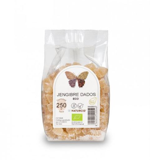 Eco Jengibre Deshidratado Dados 200 gr